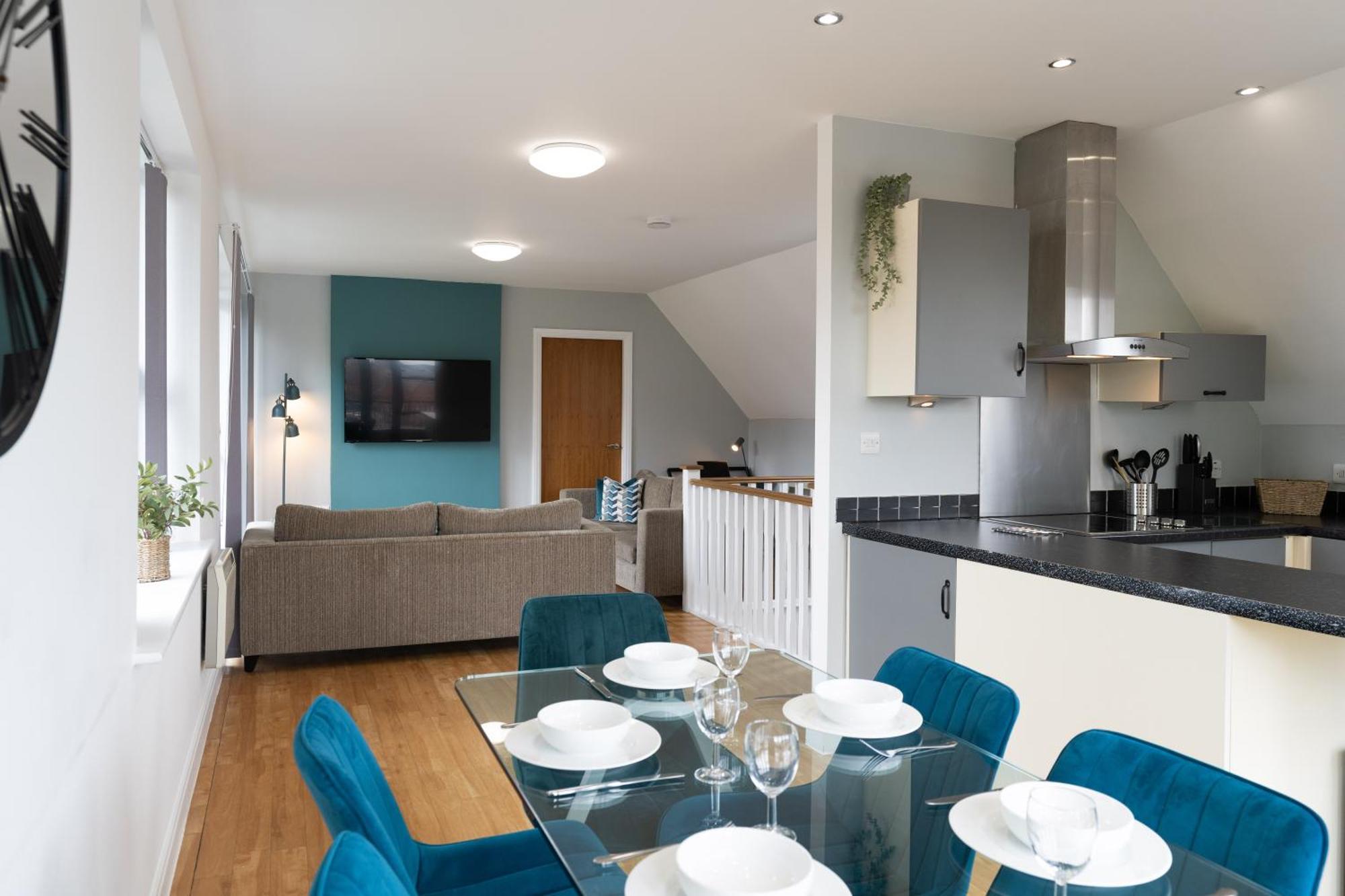 Cotels - The Millhouse Newly Refurbished Modern With Ultrafast Broadband, Free Parking & A Work Desk Appartement Derby