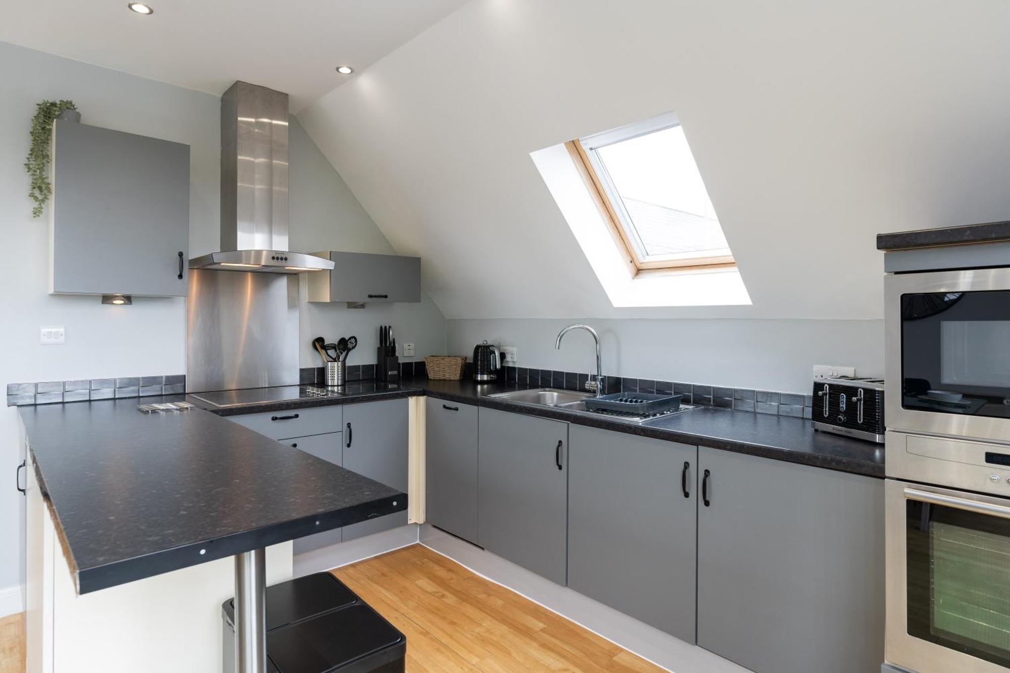 Cotels - The Millhouse Newly Refurbished Modern With Ultrafast Broadband, Free Parking & A Work Desk Appartement *