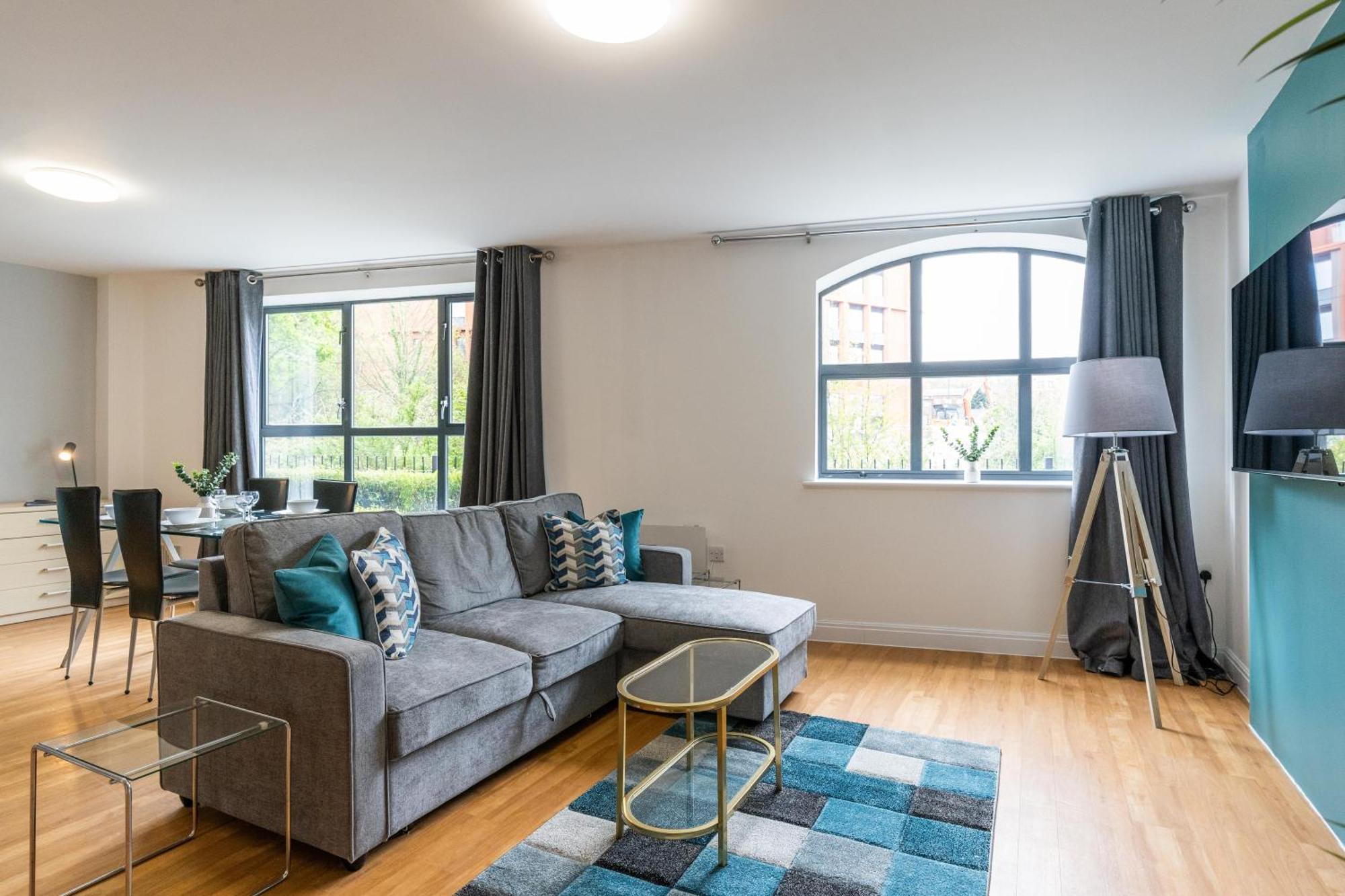 Cotels - The Millhouse Newly Refurbished Modern With Ultrafast Broadband, Free Parking & A Work Desk Appartement Derby