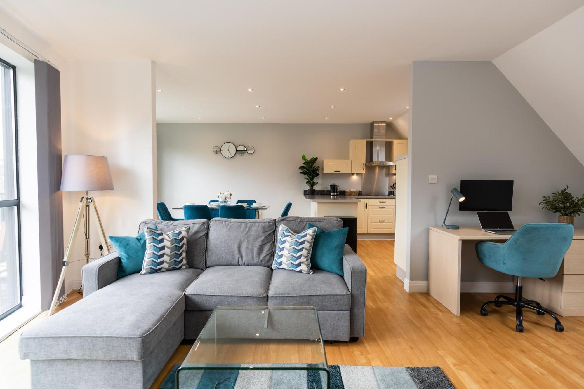 Cotels - The Millhouse Newly Refurbished Modern With Ultrafast Broadband, Free Parking & A Work Desk Appartamento *